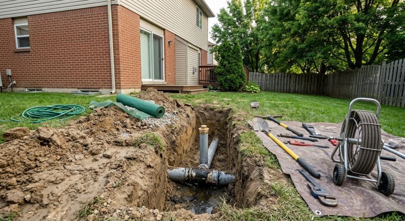 Clogged Sewer Repair in Fredericksburg, VA