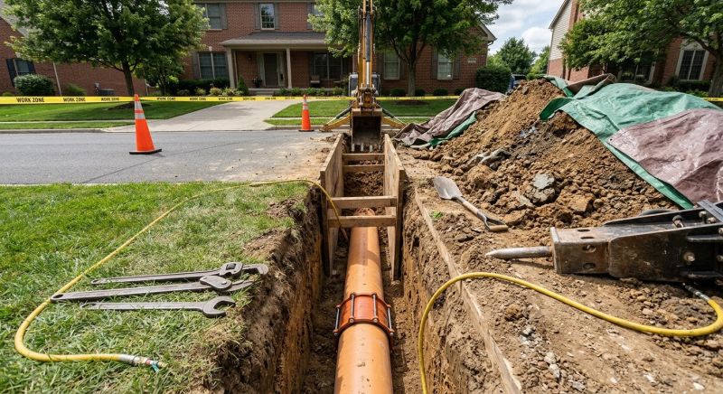 Sewer Repair in Loudoun County, VA